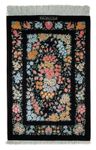 Perser Rug - Ghom - 89 x 60 cm - dark blue