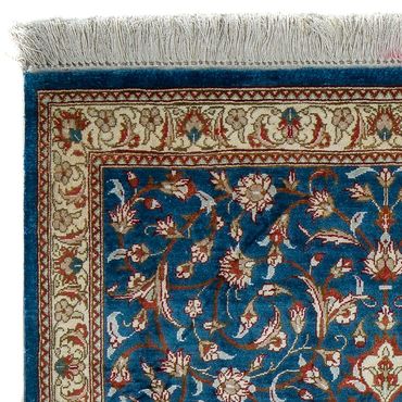 Perser Rug - Ghom - 92 x 57 cm - dark blue