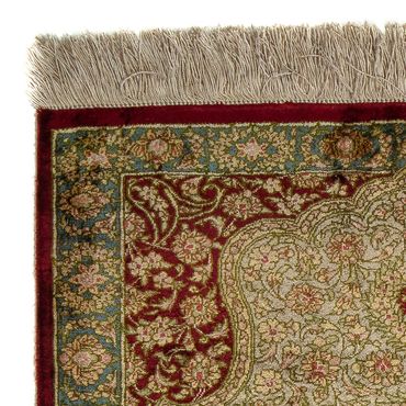 Perser Rug - Ghom - 78 x 58 cm - dark red