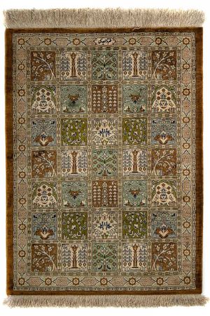 Perser Rug - Ghom - 77 x 58 cm - multicolored