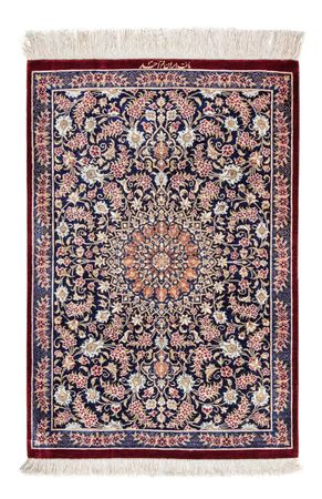 Perser Rug - Ghom - 82 x 57 cm - dark red