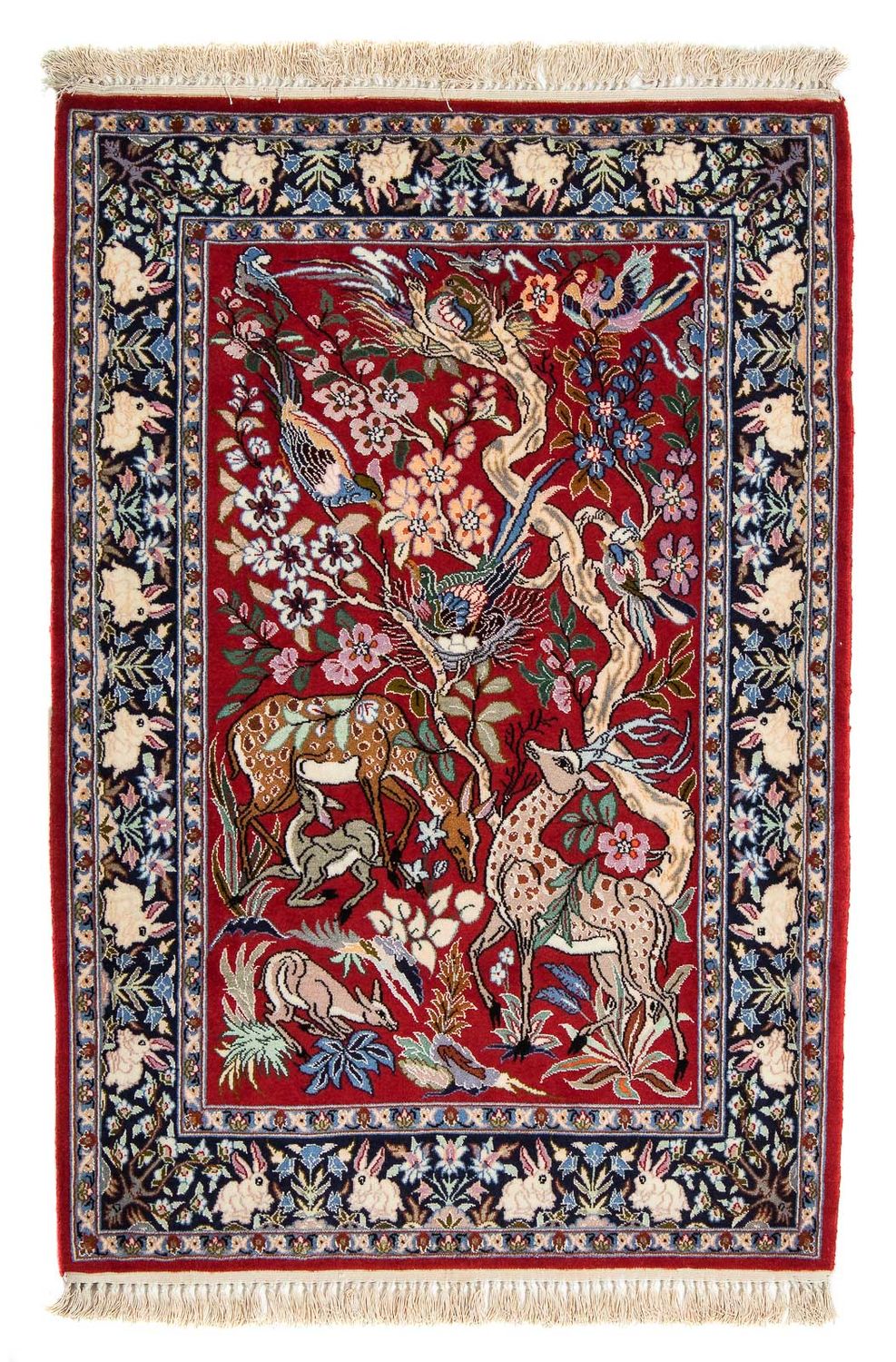 Perser Rug - Isfahan - Premium - 105 x 70 cm - red