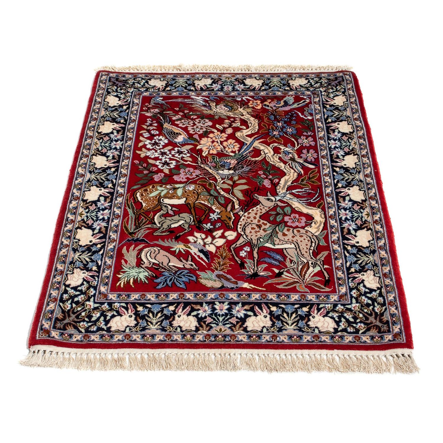 Perser Rug - Isfahan - Premium - 105 x 70 cm - red