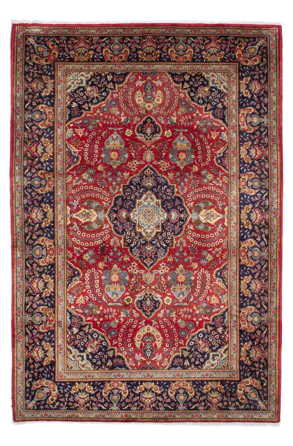 Perser Rug - Keshan - 237 x 160 cm - red