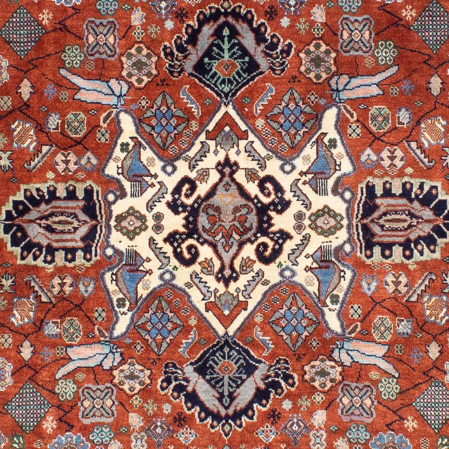 Gabbeh Rug - Kashkuli Perser - 237 x 171 cm - brown