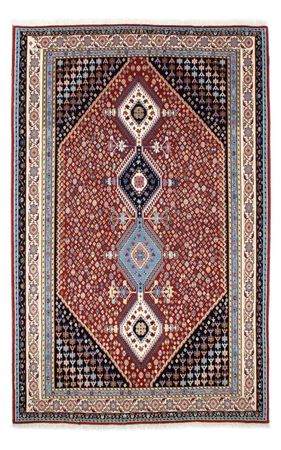 Gabbeh Rug - Kashkuli Perser - 225 x 139 cm - dark red