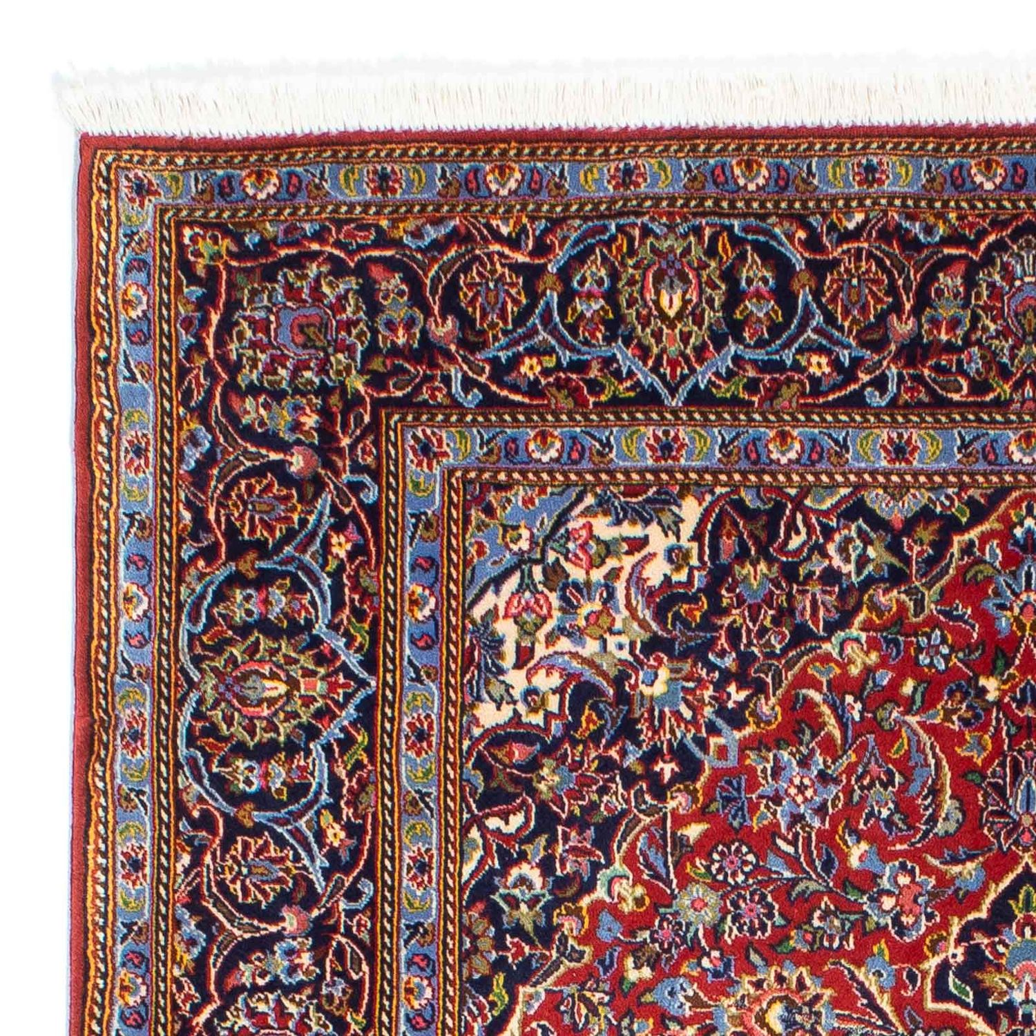 Perser Rug - Keshan - 216 x 142 cm - red