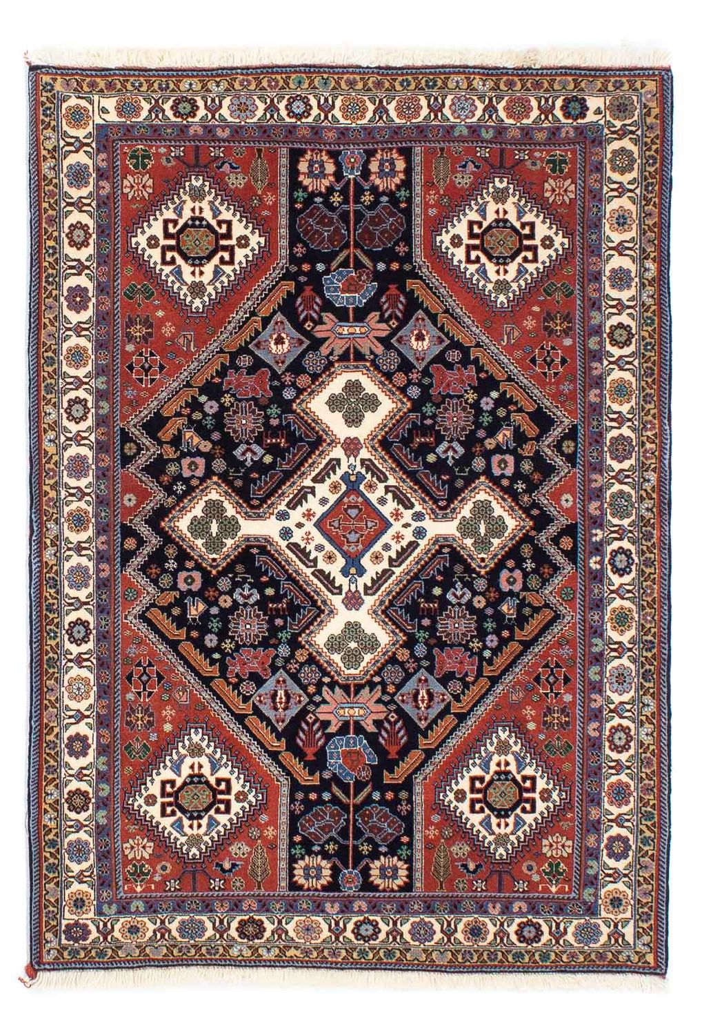 Gabbeh Rug - Kashkuli Perser - 145 x 105 cm - dark blue