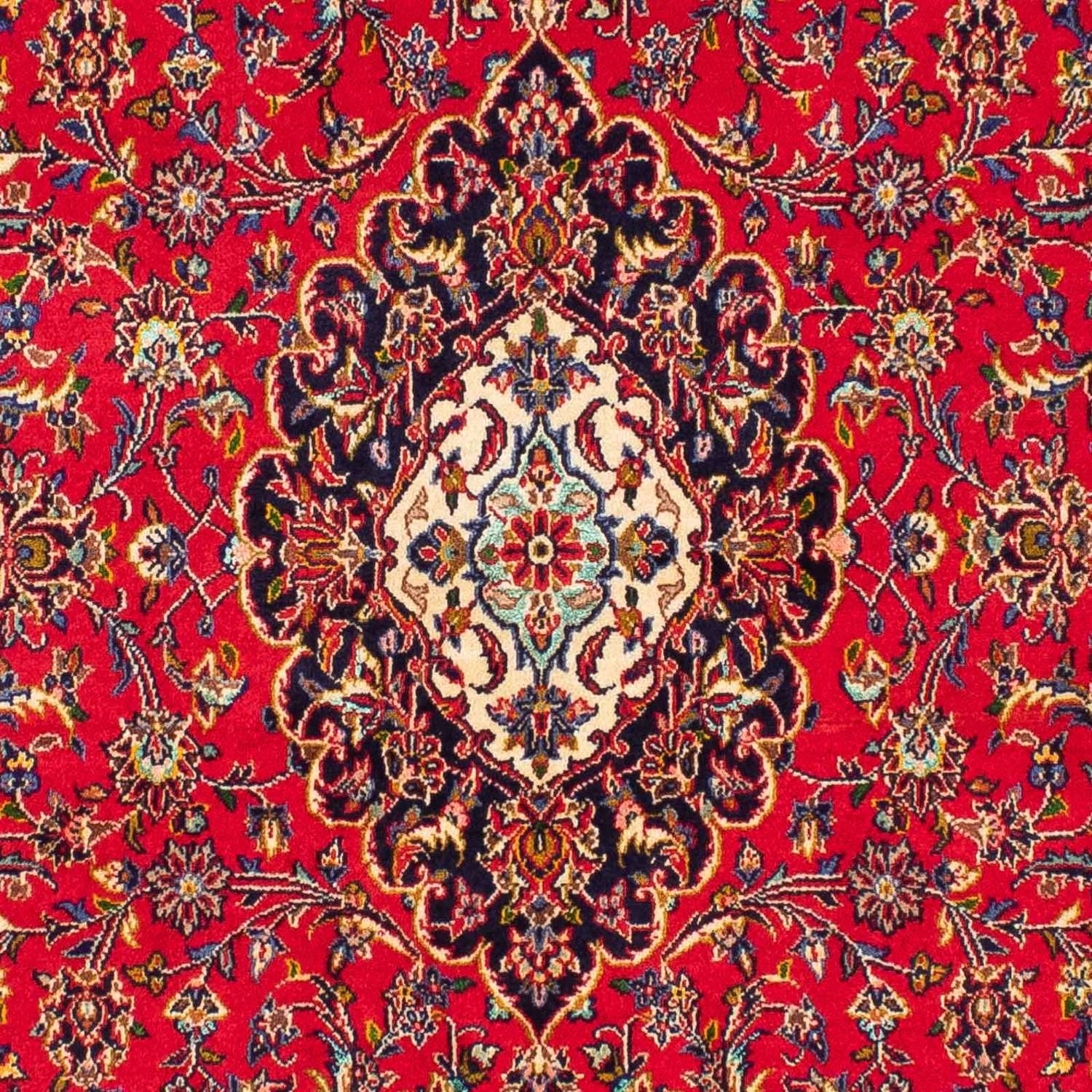Perser Rug - Keshan - 225 x 138 cm - red
