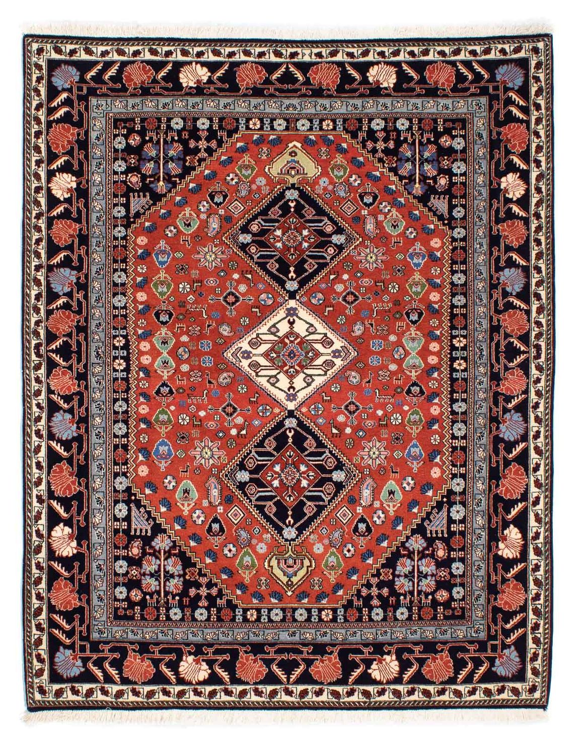 Gabbeh Rug - Kashkuli Perser - 194 x 156 cm - brown