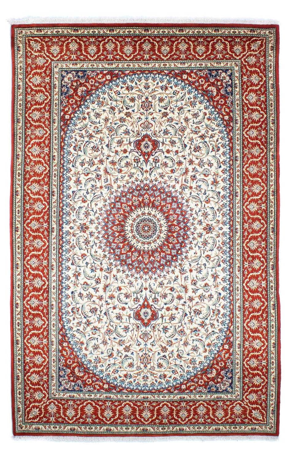 Perser Rug - Ghom - 248 x 157 cm - red