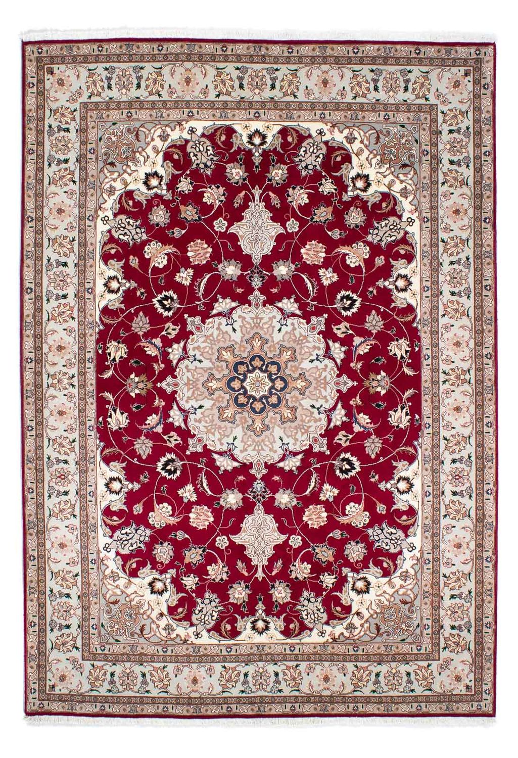 Perser Rug - Tabriz - Royal - 238 x 166 cm - dark red