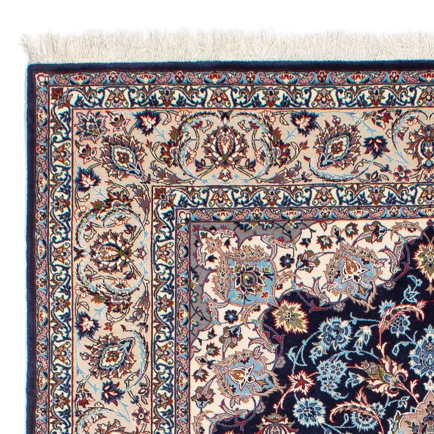 Perser Rug - Isfahan - Premium - 226 x 149 cm - dark blue