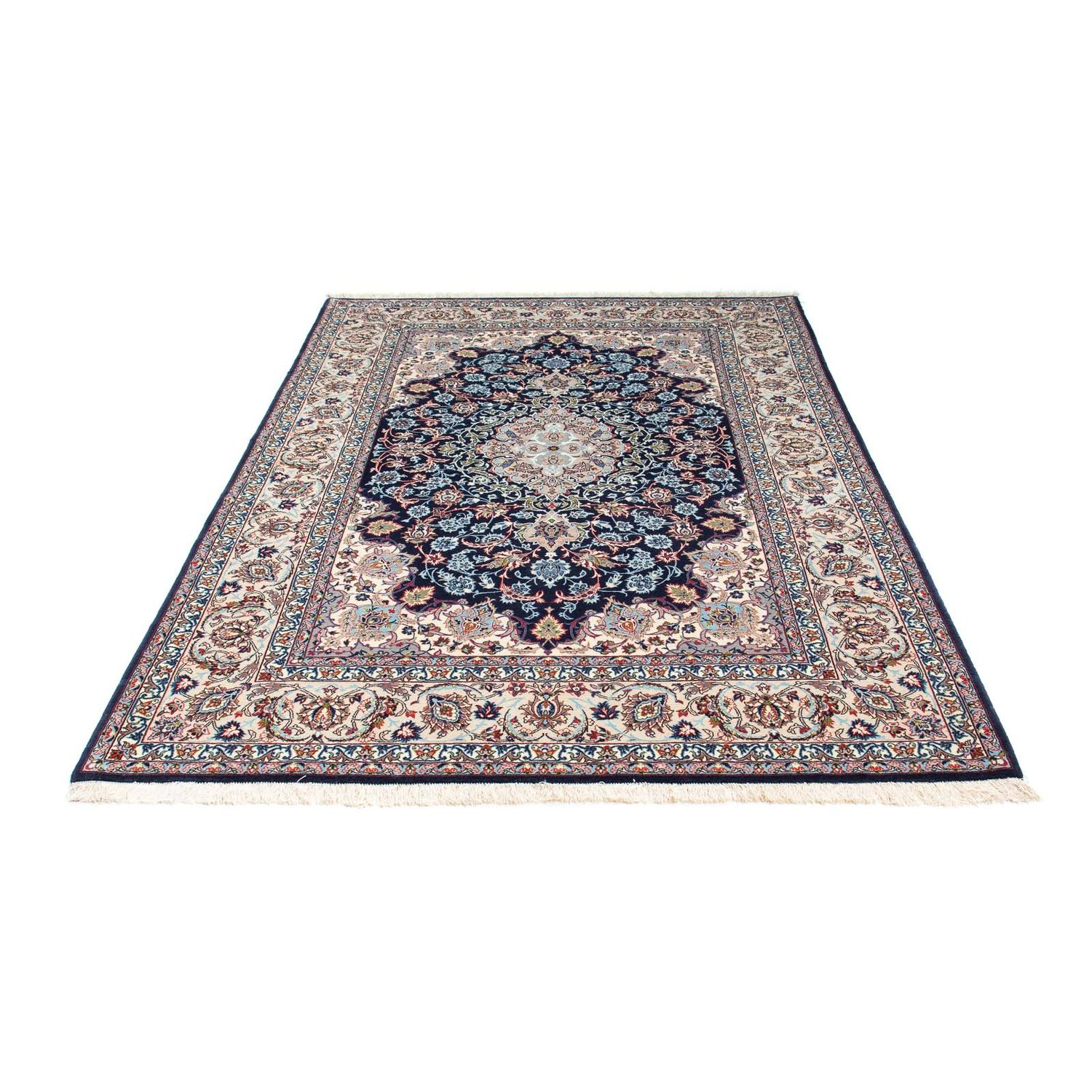 Perser Rug - Isfahan - Premium - 226 x 149 cm - dark blue