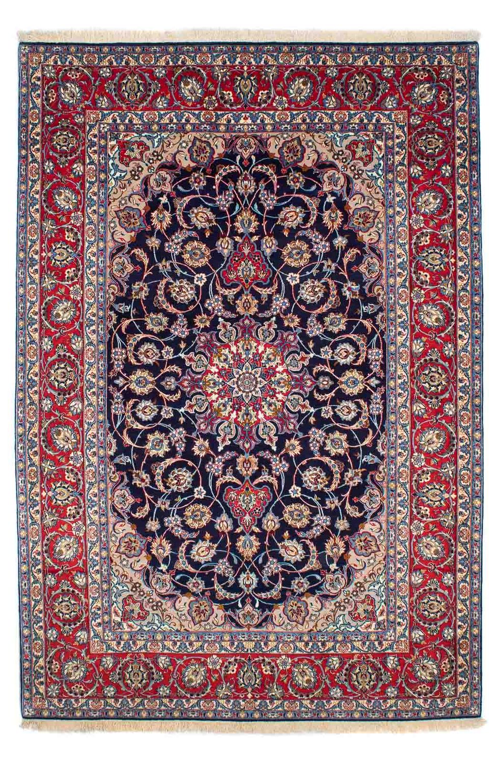 Perser Rug - Isfahan - Premium - 233 x 155 cm - dark blue