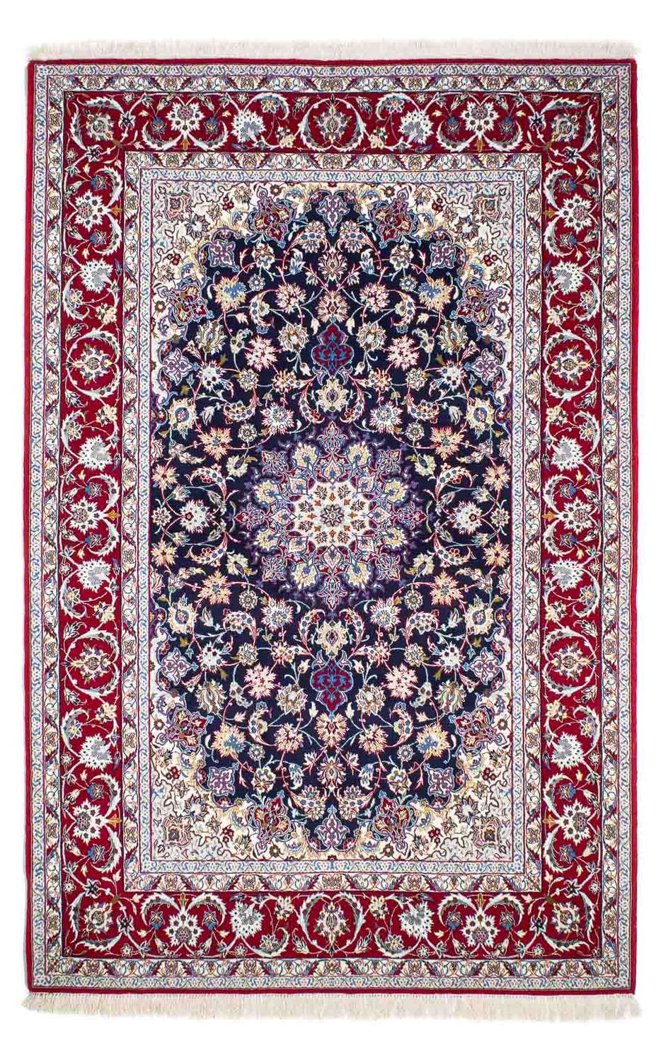 Perser Rug - Isfahan - Premium - 243 x 159 cm - dark red