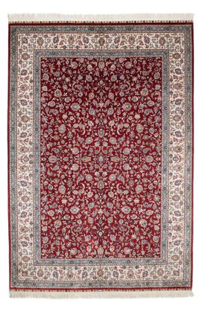 Oriental Rug - Hereke - 246 x 170 cm - dark red