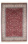 Oriental Rug - Hereke - 246 x 170 cm - dark red