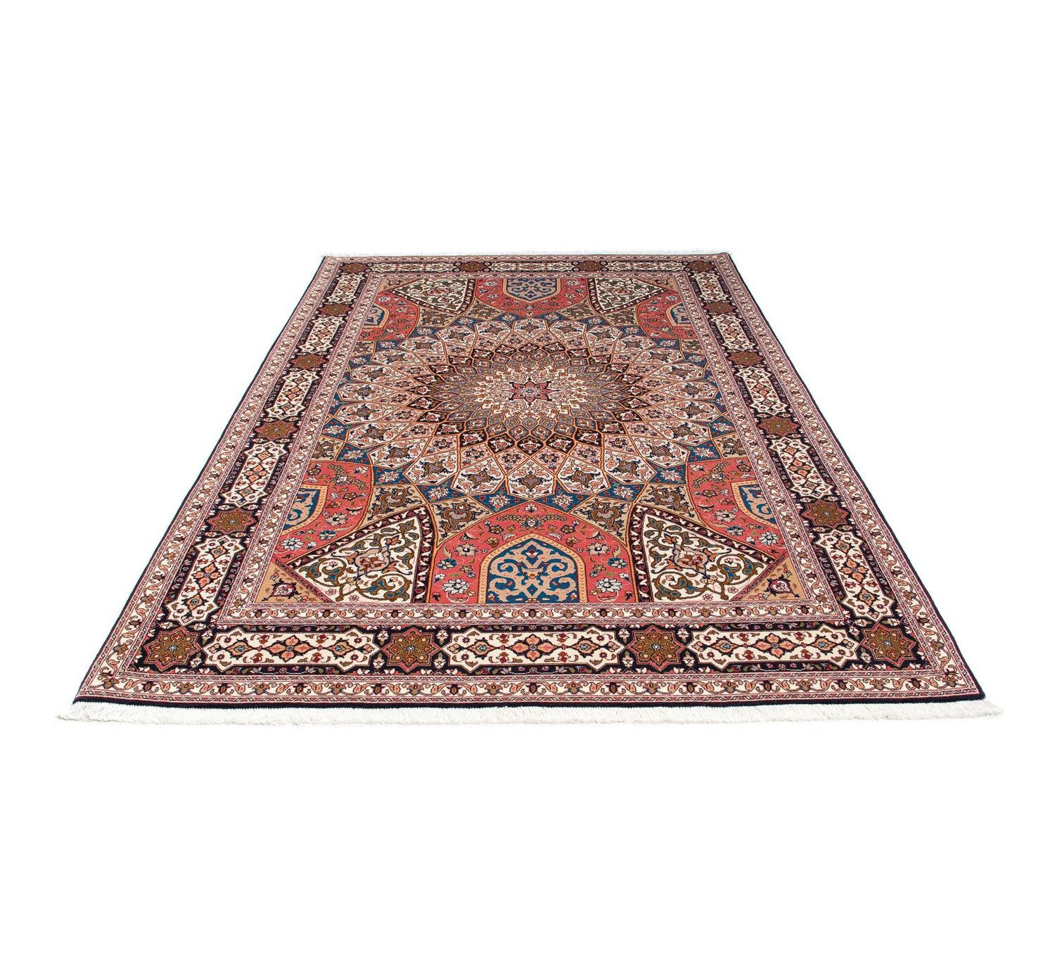 Perser Rug - Tabriz - Royal - 252 x 167 cm - light brown