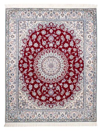 Perser Rug - Nain - Premium - 196 x 158 cm - dark red