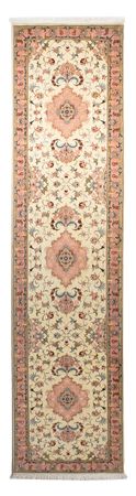 Runner Perser Rug - Tabriz - Royal - 300 x 74 cm - beige