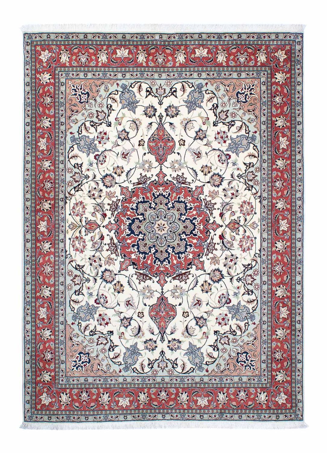 Perser Rug - Tabriz - Royal - 210 x 150 cm - beige