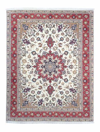 Perser Rug - Tabriz - Royal - 197 x 152 cm - beige