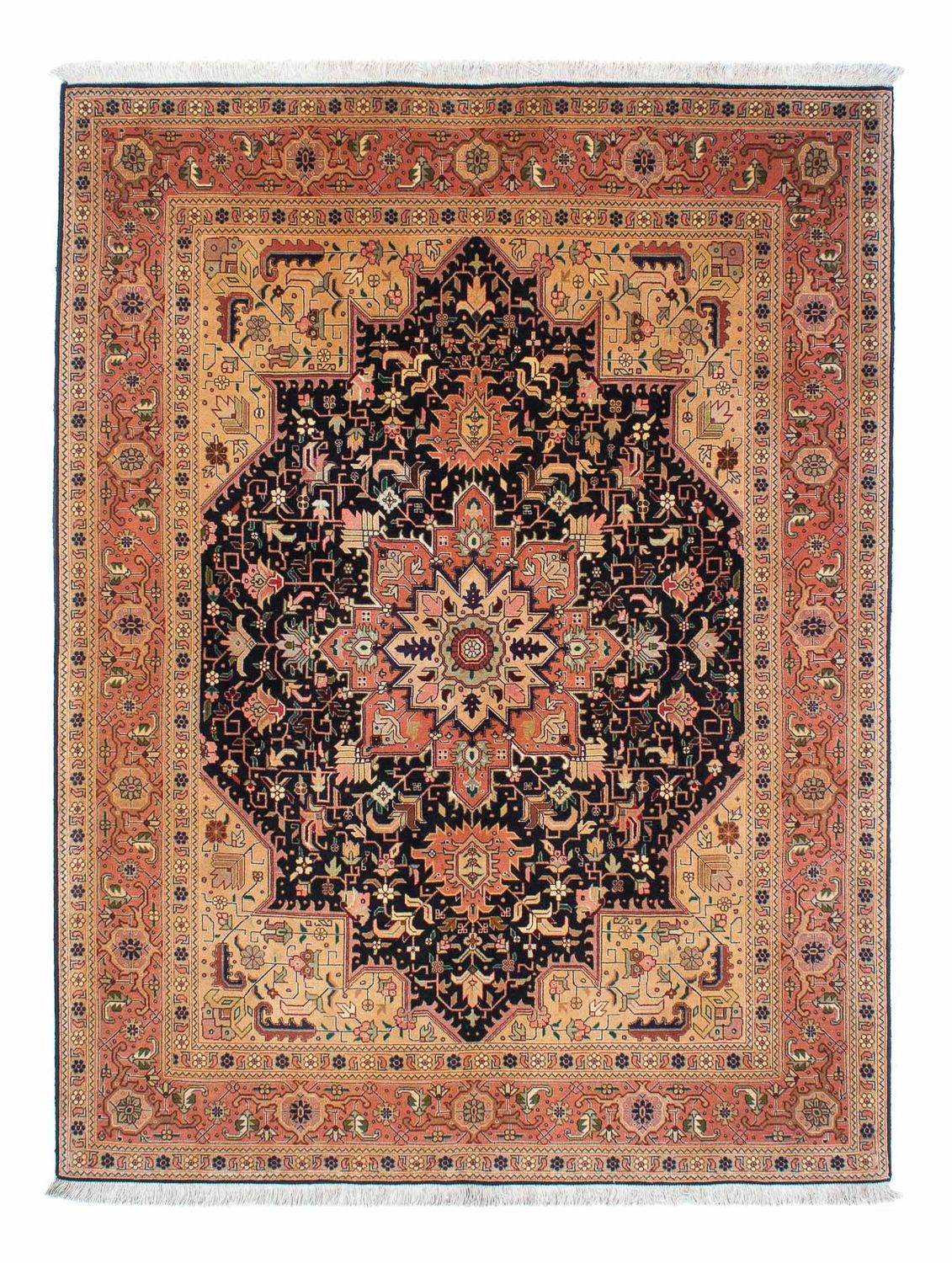 Perser Rug - Tabriz - Royal - 203 x 150 cm - light brown