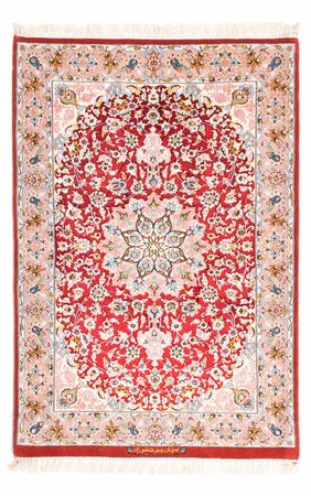 Perser Rug - Isfahan - Premium - 123 x 83 cm - red