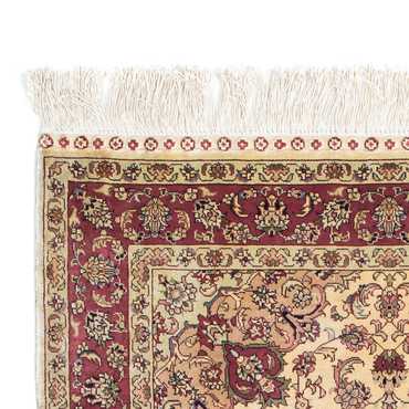 Oriental Rug - Hereke - 122 x 69 cm - dark red