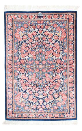 Perser Rug - Ghom - 119 x 77 cm - dark blue