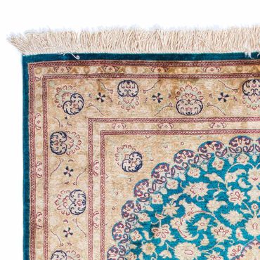 Perser Rug - Ghom - 119 x 78 cm - turquoise