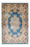 Perser Rug - Ghom - 121 x 80 cm - dark blue