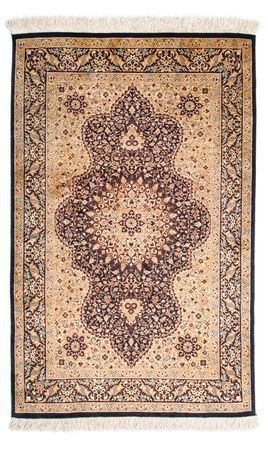 Perser Rug - Ghom - 120 x 76 cm - light brown