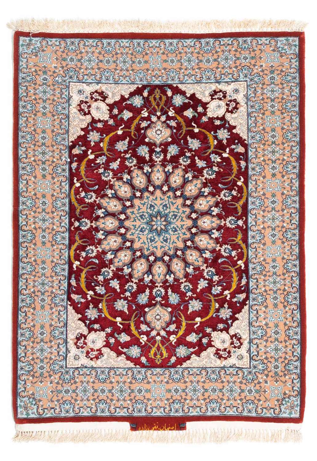 Perser Rug - Isfahan - Premium - 119 x 84 cm - dark red