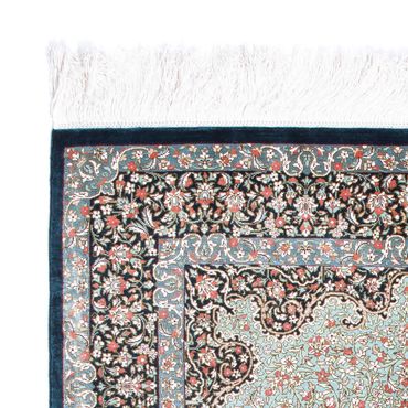 Perser Rug - Ghom - 121 x 77 cm - dark blue