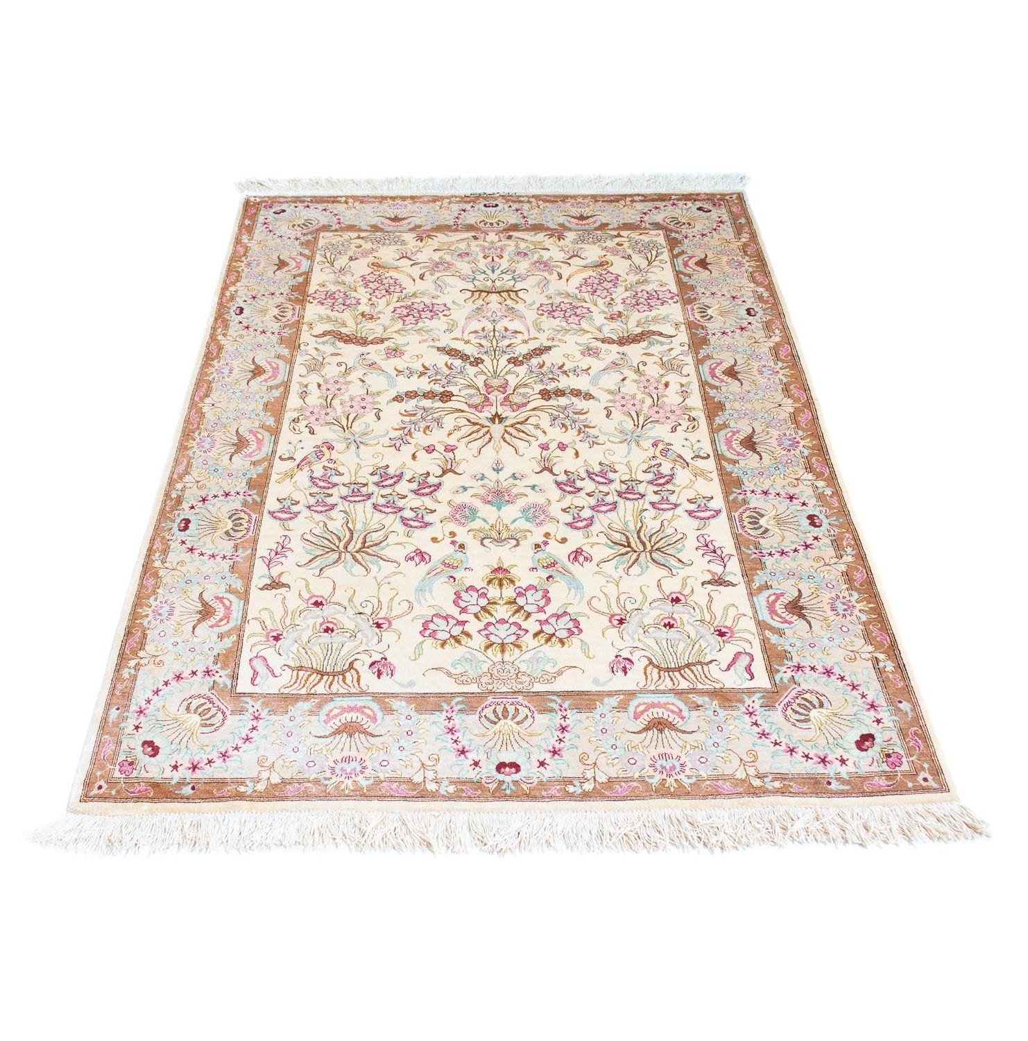 Perser Rug - Ghom - 155 x 95 cm - beige