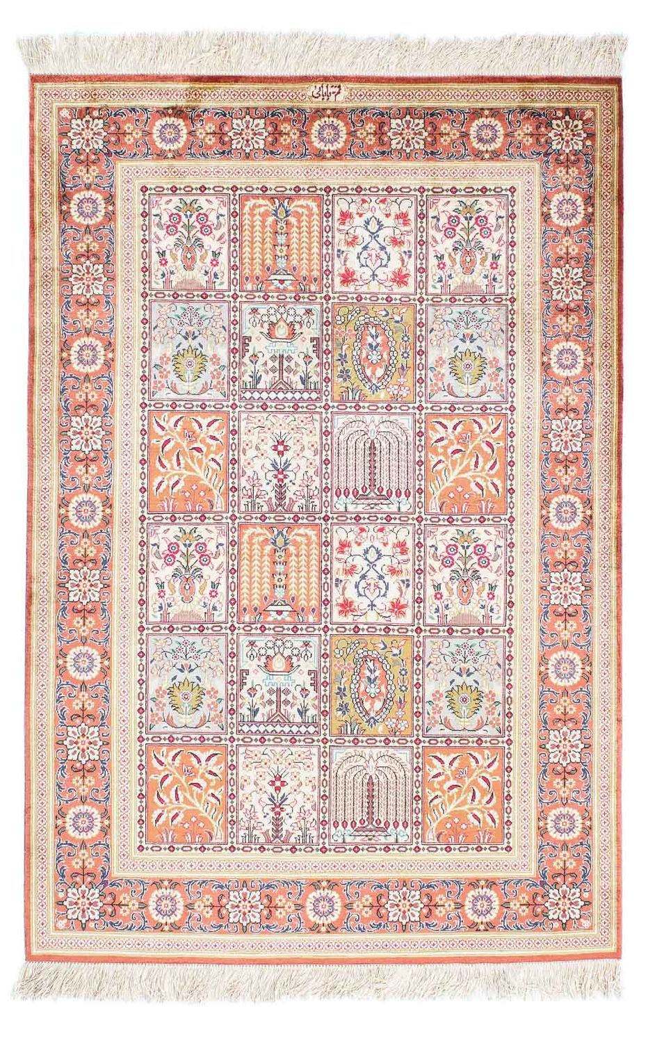 Perser Rug - Ghom - 150 x 100 cm - multicolored