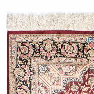 Perser Rug - Ghom - 144 x 95 cm - dark red