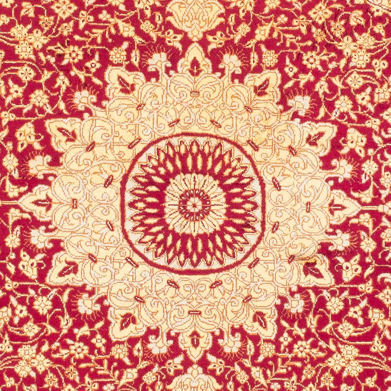 Perser Rug - Ghom - 147 x 102 cm - dark red