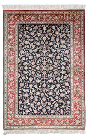 Perser Rug - Ghom - 148 x 98 cm - dark blue