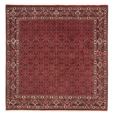 Perser Rug - Bidjar square  - 205 x 205 cm - dark red