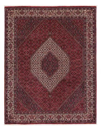 Perser Rug - Bidjar - 252 x 203 cm - dark red