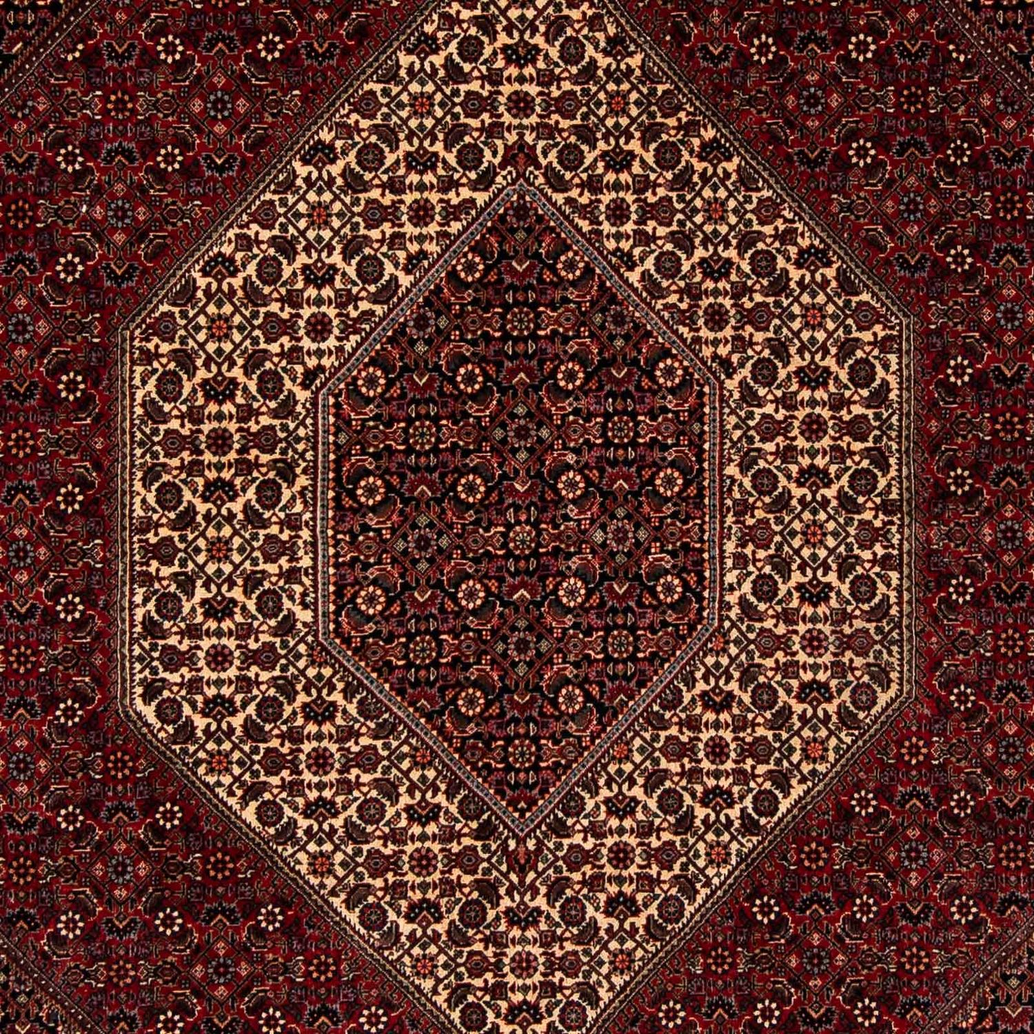 Perser Rug - Bidjar - 255 x 202 cm - dark red