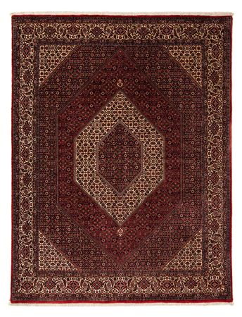 Perser Rug - Bidjar - 255 x 202 cm - dark red