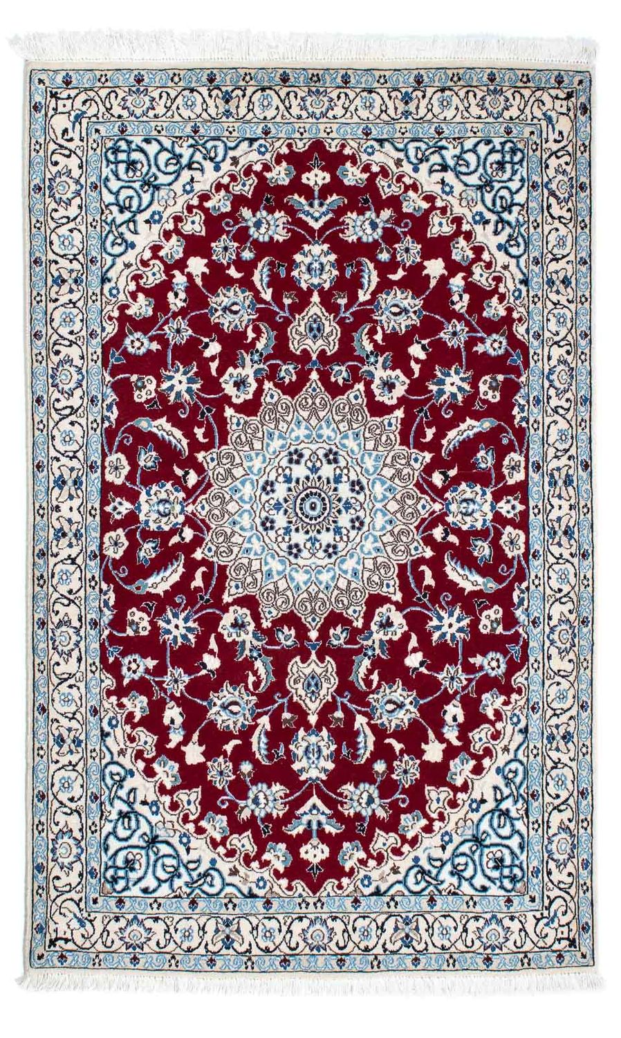 Runner Perser Rug - Nain - Royal - 177 x 107 cm - dark red