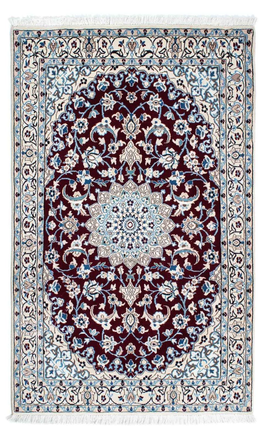 Perser Rug - Nain - Royal - 182 x 110 cm - dark red