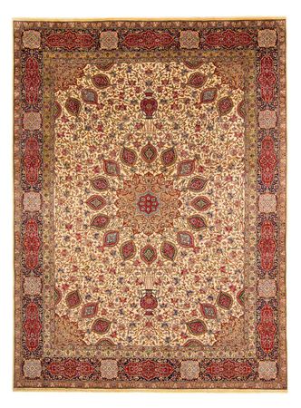 Perser Rug - Tabriz - Royal - 393 x 290 cm - light brown