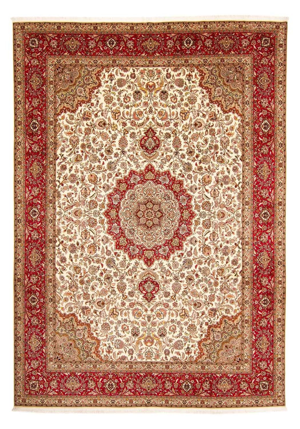 Perser Rug - Tabriz - Royal - 415 x 306 cm - light brown