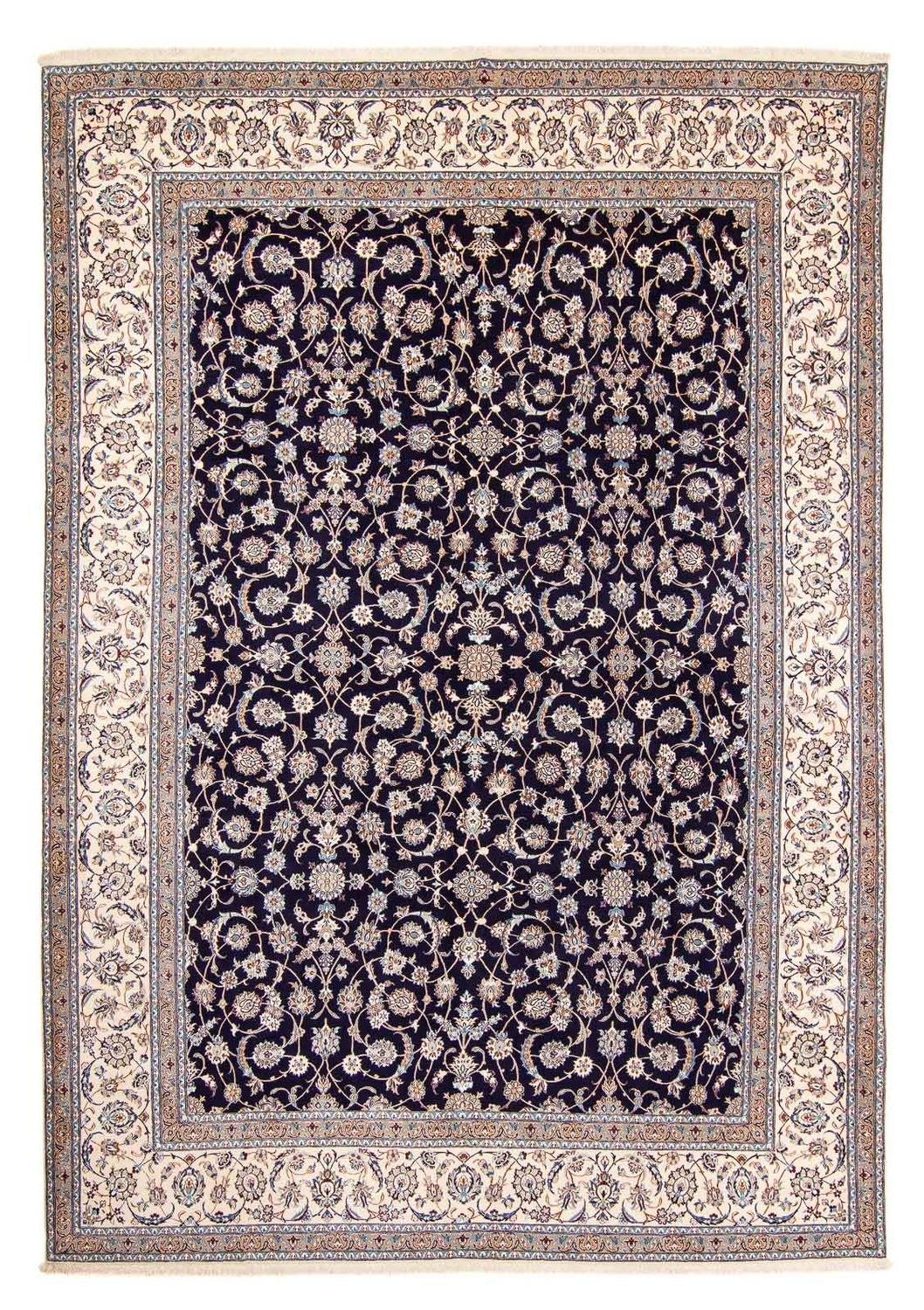 Perser Rug - Nain - Premium - 430 x 310 cm - dark blue